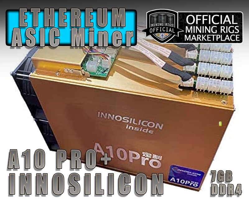 Innosilicon A10 Pro+ 750MH/s Ethash - Ethereum Miner - In Stock-