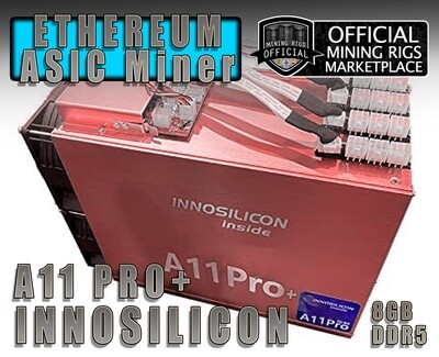 Innosilicon A11 Pro+ 2000MH/s Ethash - Ethereum Miner -Pre Order