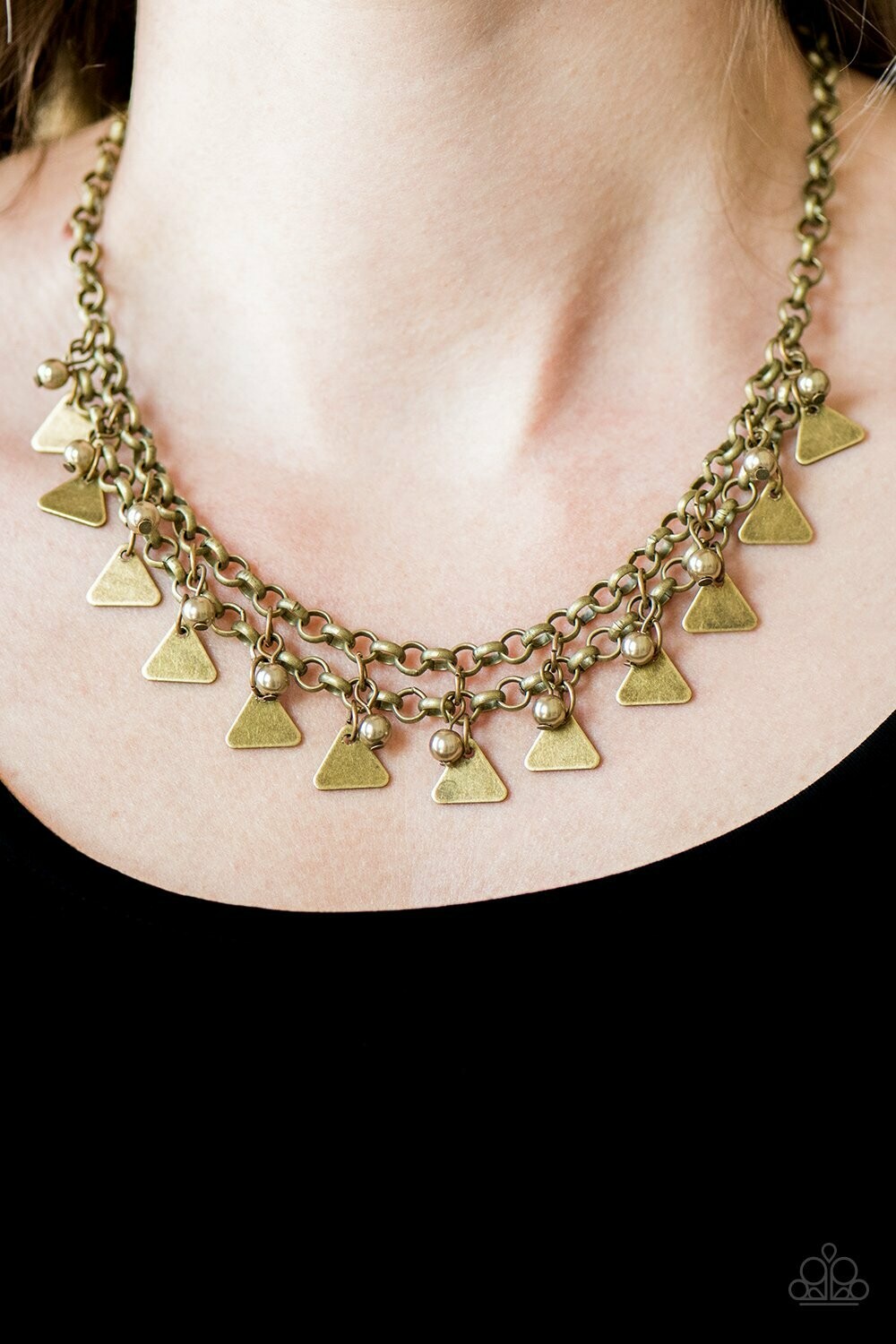 Pretty In Pyramids Brass