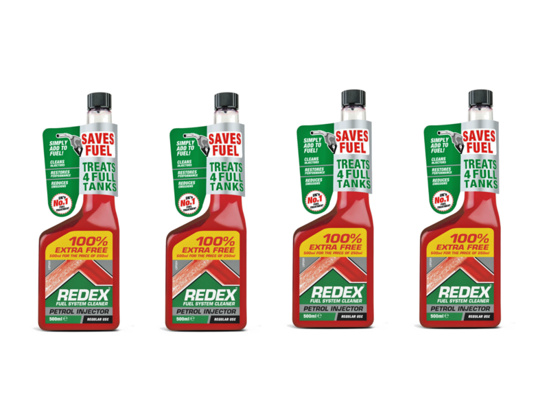 Redex 4 Pack Petrol Fuel System Cleaner