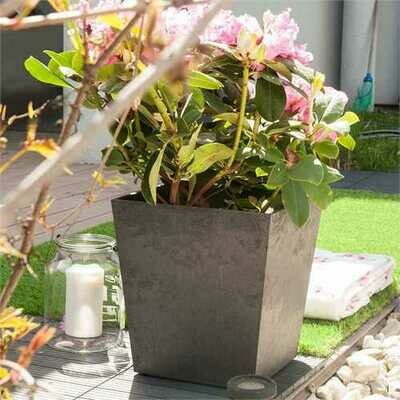 33cm Sonata Rubber Flower Plant Pot