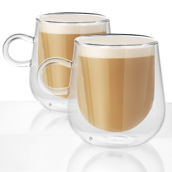 Judge Set of 2 Double Walled Glass Cups