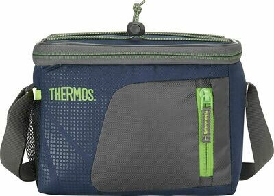 Thermos Radiance Navy Blue Insulated Camping Cooler Bag 6 Can 3.5 Litre