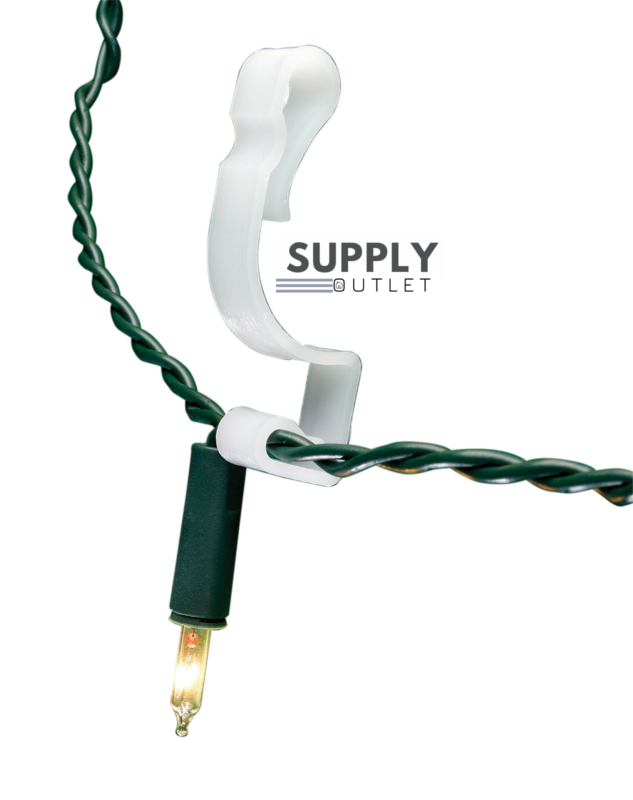16 Large Gutter Hooks Clips For Christmas lights & Decorations