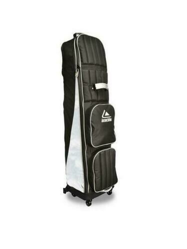 LONGRIDGE Black & Silver 4 Wheel Compact Roller Bag