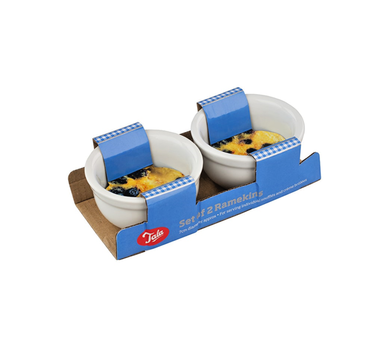 Tala 7cm Porcelain Ramekins Ceramic Bowls Serving  Set of 2