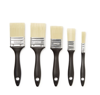 5 Piece Universal Paint Brush Set