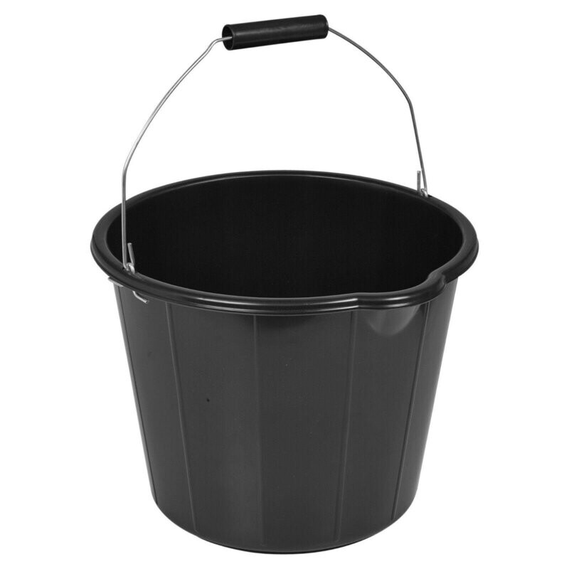 TML 3 Gallon Bucket Black