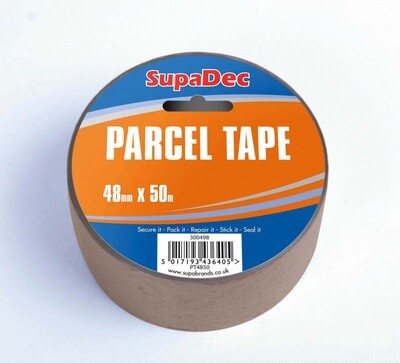 SupaDec Parcel Tape 48mm x 50m