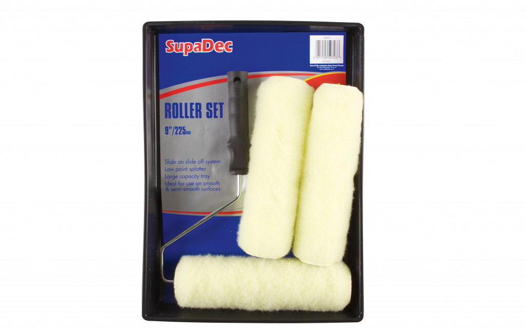 SupaDec Roller & Tray Kit 3x9"