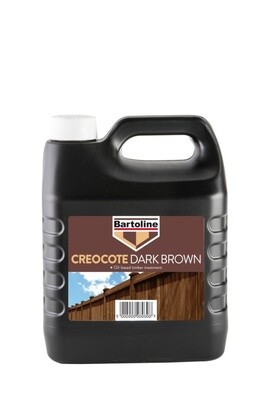 Bartoline Creocote Timber Treatment 4L Dark Brown