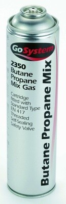 GoSystem Butane Propane Mix Gas Cartridge 350g