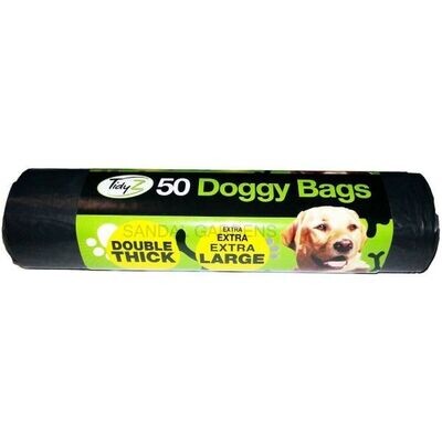 Tidyz Double Thick Doggy Bags Roll of 50