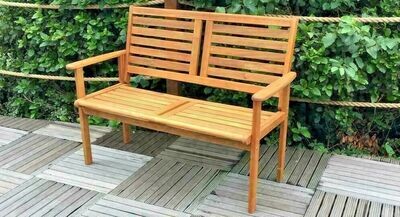 Royal Craft 2 Seater Outdoor Wooden Garden Bench