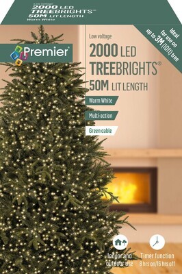 Premier Warm White 2000 LED Treebrights