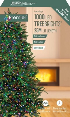 Premier Multicoloured 1000 LED Treebrights