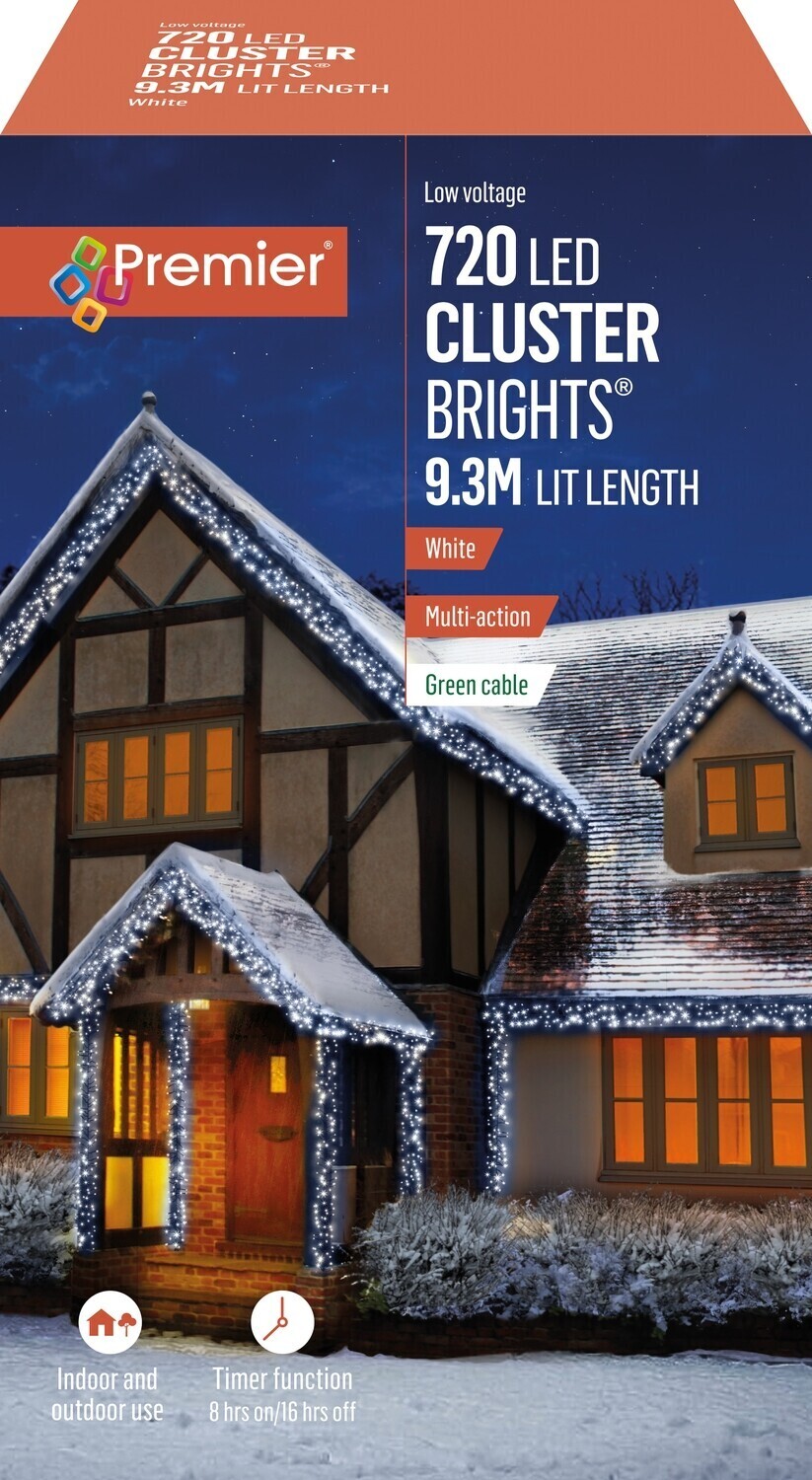 Premier Ice White 720 LED Cluster Brights