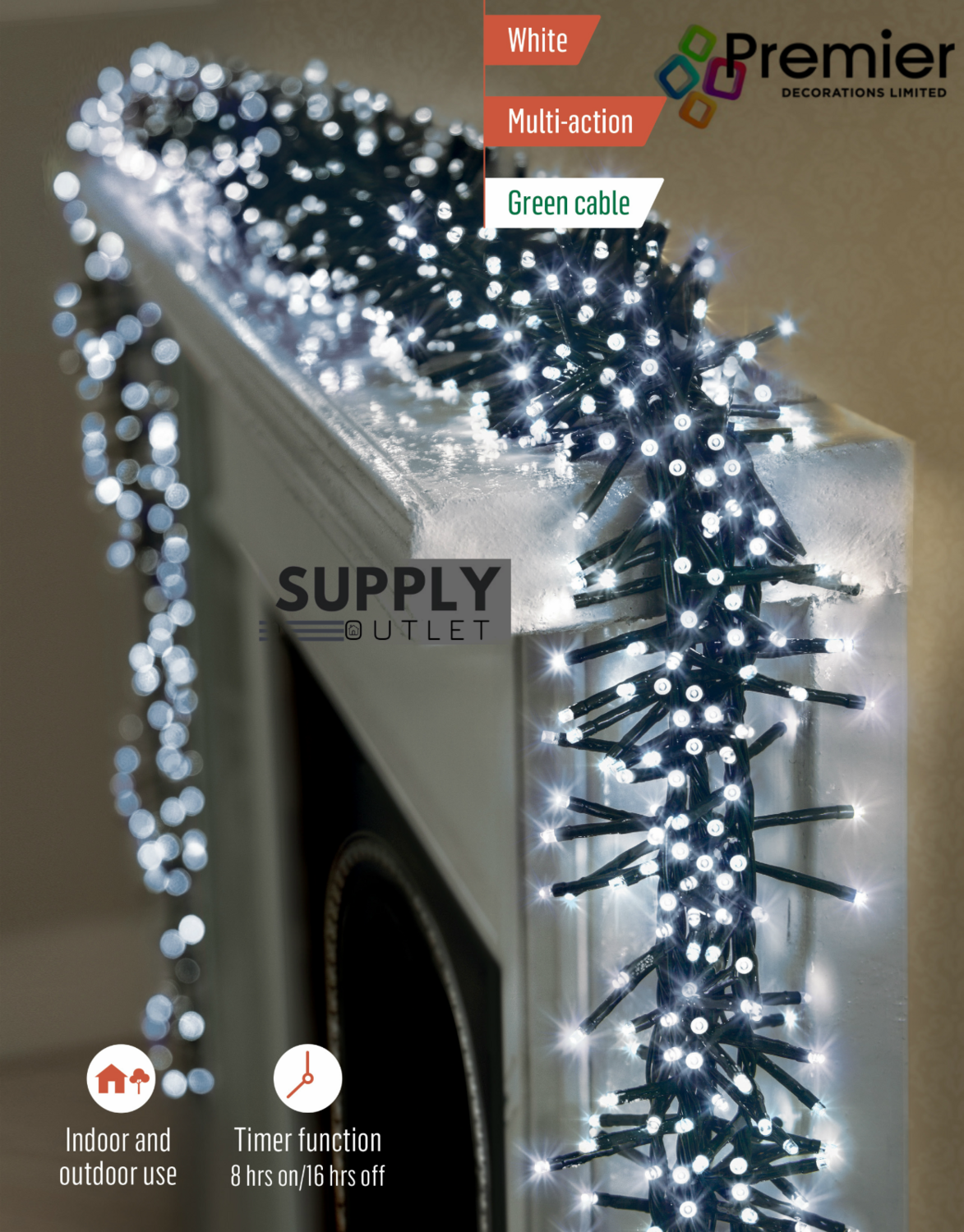 Premier Ice White 480 LED Cluster Brights