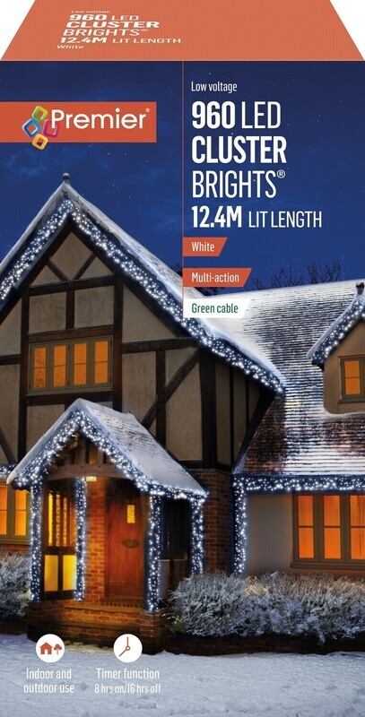 Premier Ice White 960 LED Cluster Brights