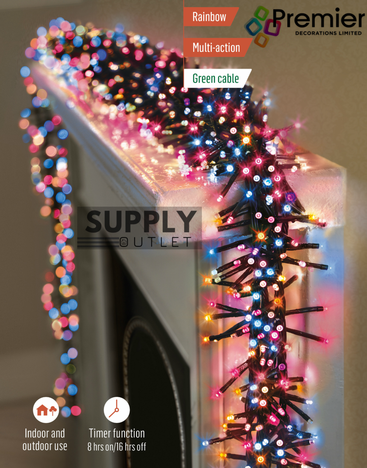 Premier Rainbow 720 LED Cluster Brights