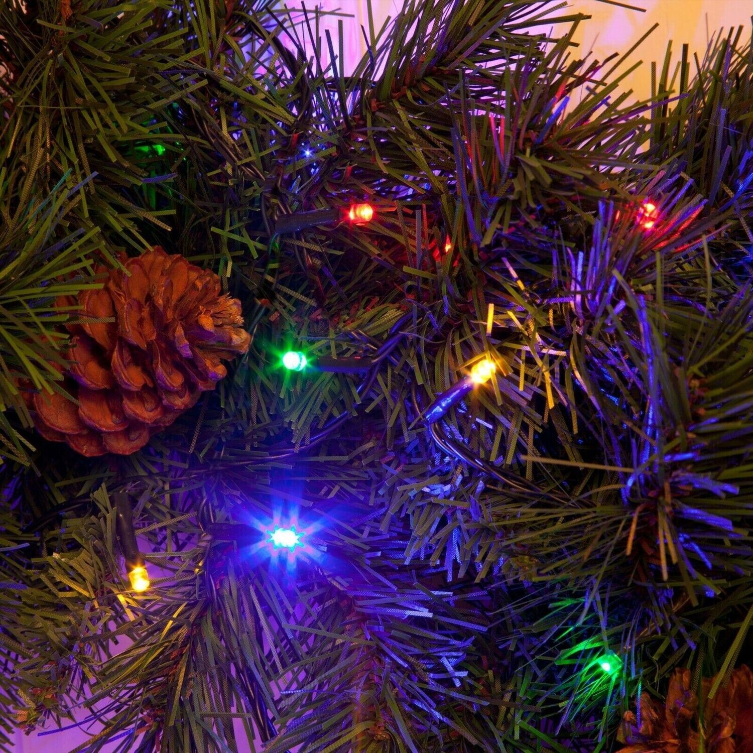 Snowtime 300 Connectable Multi Colour LED Lights Christmas Decorations