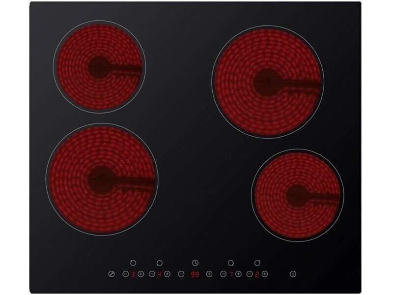 Kitchenplus 4 Zone Ceramic Touch Control Hob