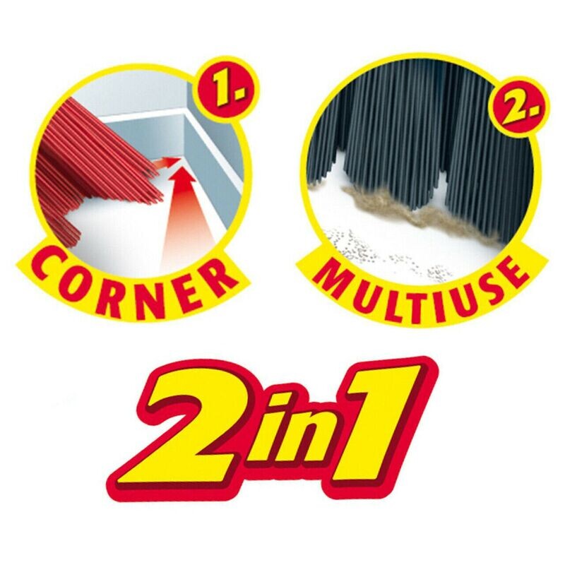 Vileda Dustpan and Brush 2 in 1 Set