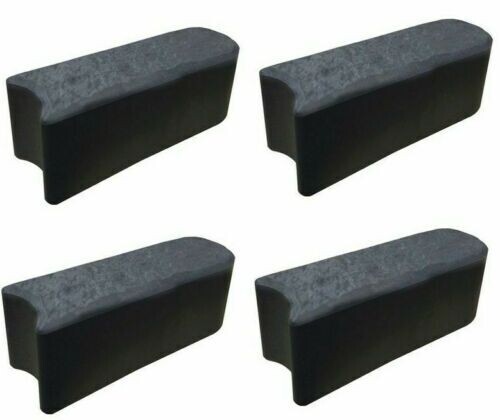 4 x Graphite Garden Edging Stomp Edge Border