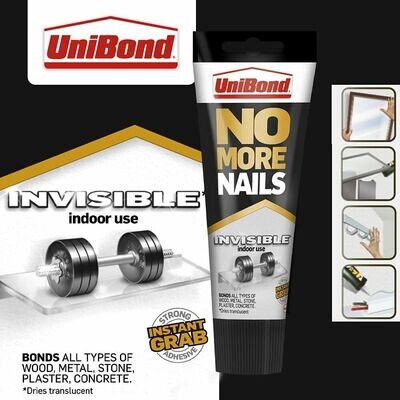 Unibond No More Nails Invisible Wood Glue