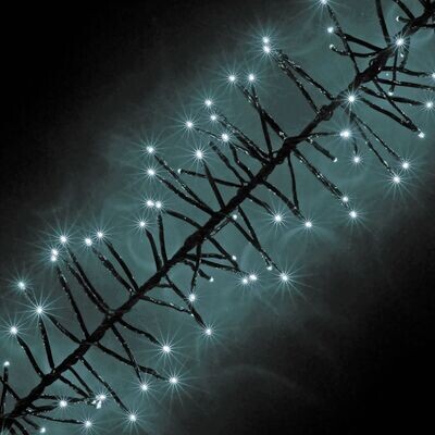 Snowtime Cluster 480 LED Christmas Lights White