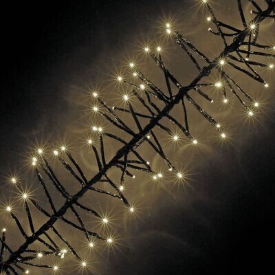 Snowtime Cluster 480 LED Christmas Lights Warm White