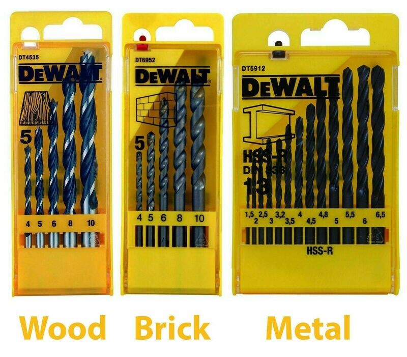 DeWALT Combination Drill Bits 23 pieces 3 Set
