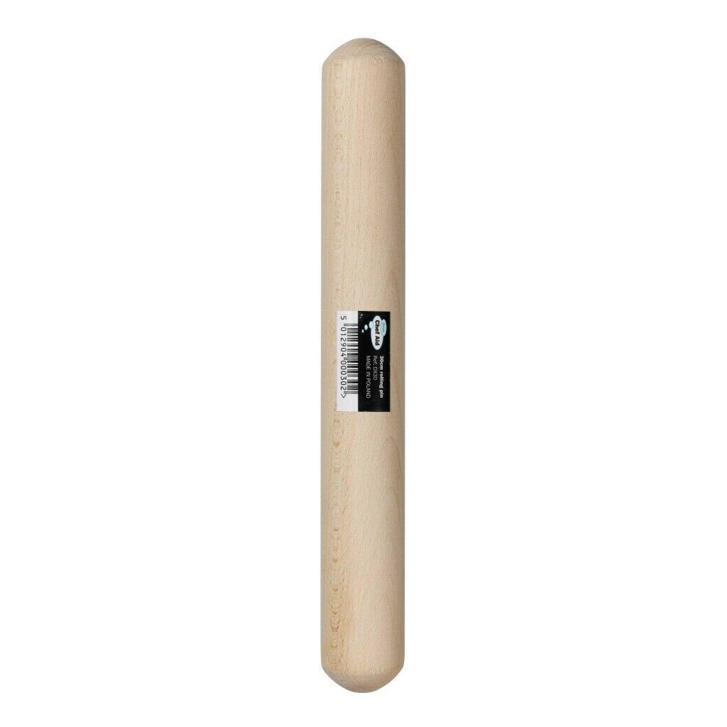 Chef Aid 30cm Wooden Rolling Pin HandCrafted