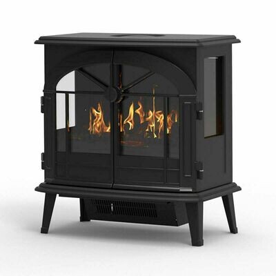 Dimplex Beckley 2KW Electric Fire Place Black Real Flame