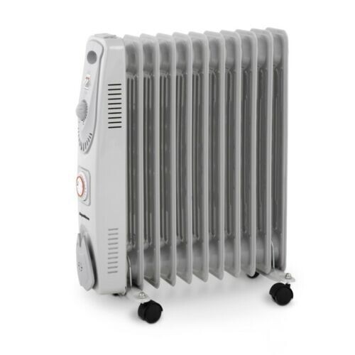 Supawarm 2.5KW 2500W Electric Oil Filled Portable Heater Thermostatic Radiator -  3yr Warranty ( T&C )