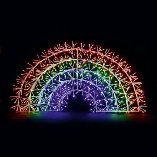 Rainbow Indoor Outdoor Christmas Light 1.2m 565 LED