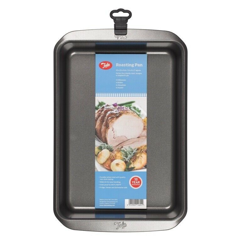 Tala Non Stick Small Roasting Oven Pan Dish 22 x 33cm