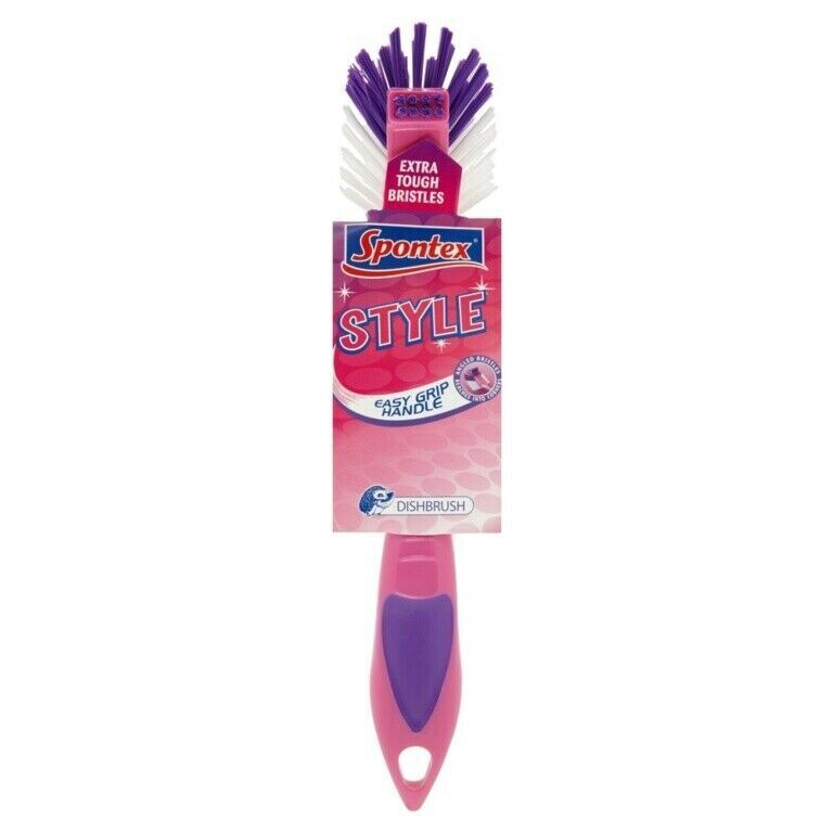Spontex Style Easy Grip Non-Scratch Brush