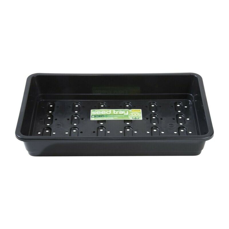 Garland G17B Black Seed Garden Tray Drainage Holes