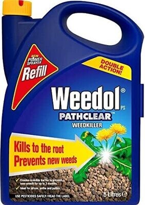 Weedol Pathclear Weed Killer Power Spray Refill 5 Litre