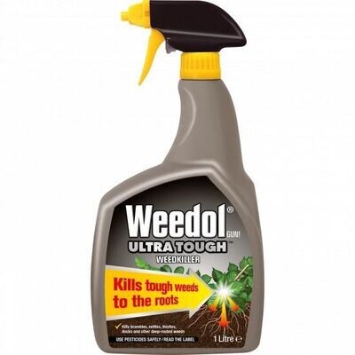 Weedol Ultra Tough Weedkiller Control Spray 1Litre