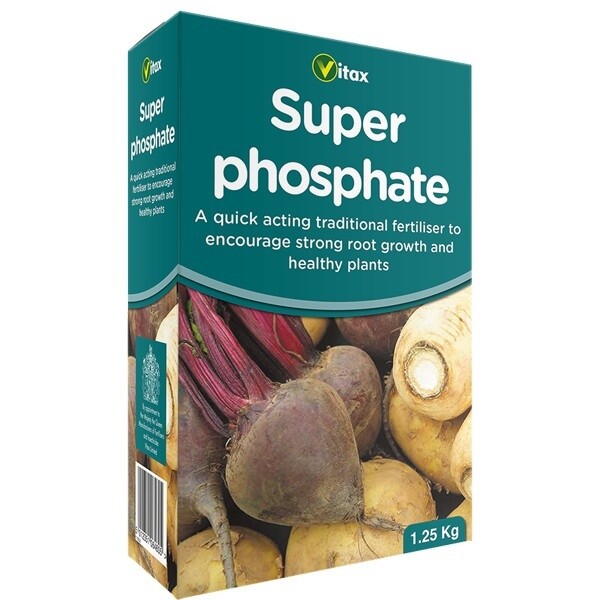 Vitax Superphosphate Fertiliser For Strong Root Growth & Healthy Plants 1.25kg