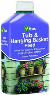 Vitax Liquid Feed For Hanging Baskets 1 Litre