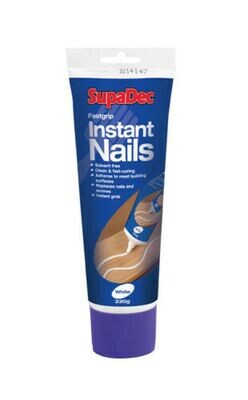 SupaDec Fastgrip Instant Nails Tube