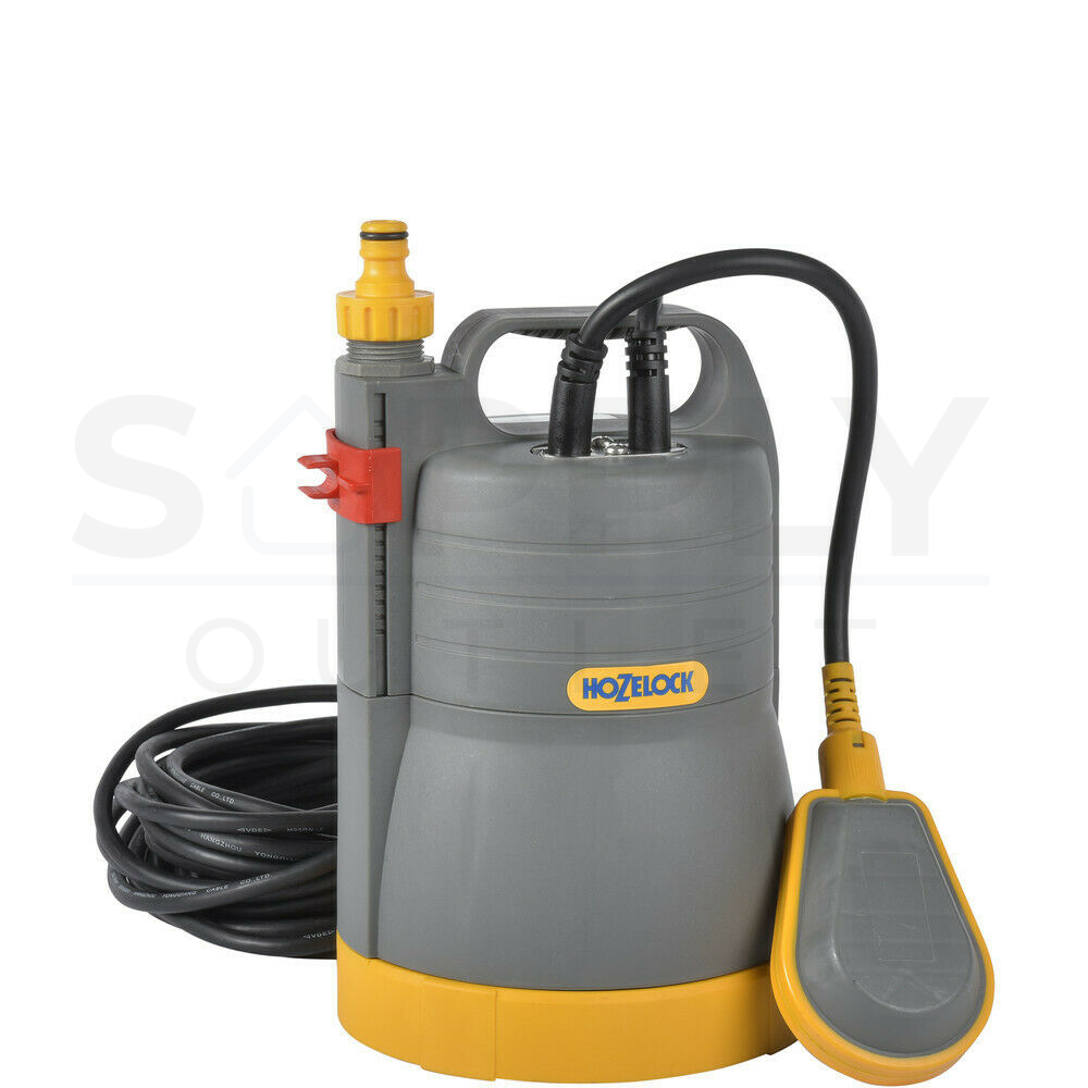 Hozelock Flowmax Collect 2200 SUBMERSIBLE Water Butt Pump Float Switch Rain Hose