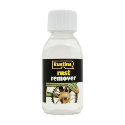Rustins Rust Remover Removes Surface Rust From Mild Steel Iron Bicycles 125ml