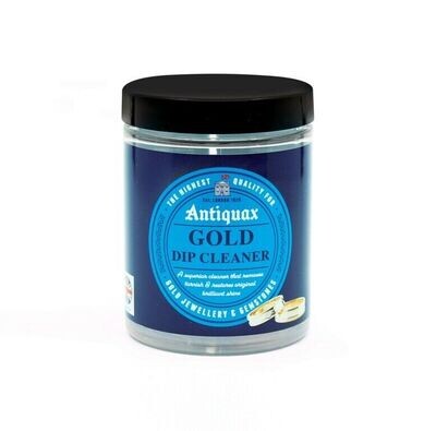 Antiquax Gold Dip Acid Free Removes Tarnish Restores Cleans Maintain Shine 225ml
