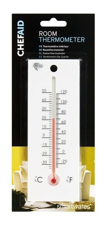 Chef Aid Room Thermometer Timer Temperature Cooking Baking Kitchen Timer Carded