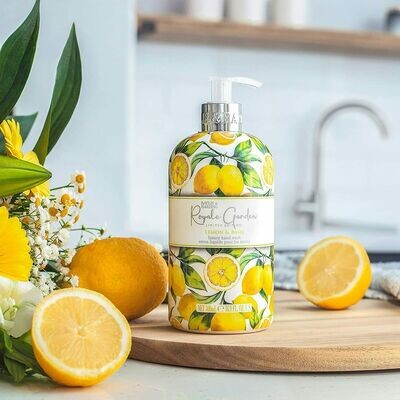 Baylis & Harding Luxury Royale Cleansing Citrus Hand Wash 500ml Lemon & Basil
