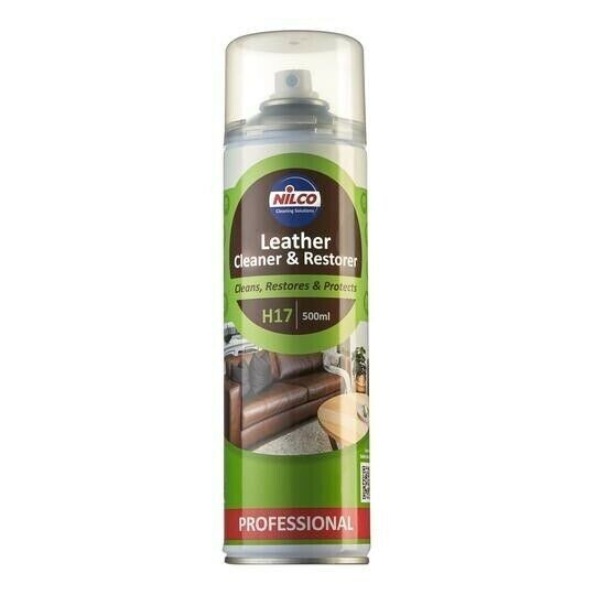 Nilco Leather Polish & Restorer Cleans Restores Protects Water Repellent 500ml